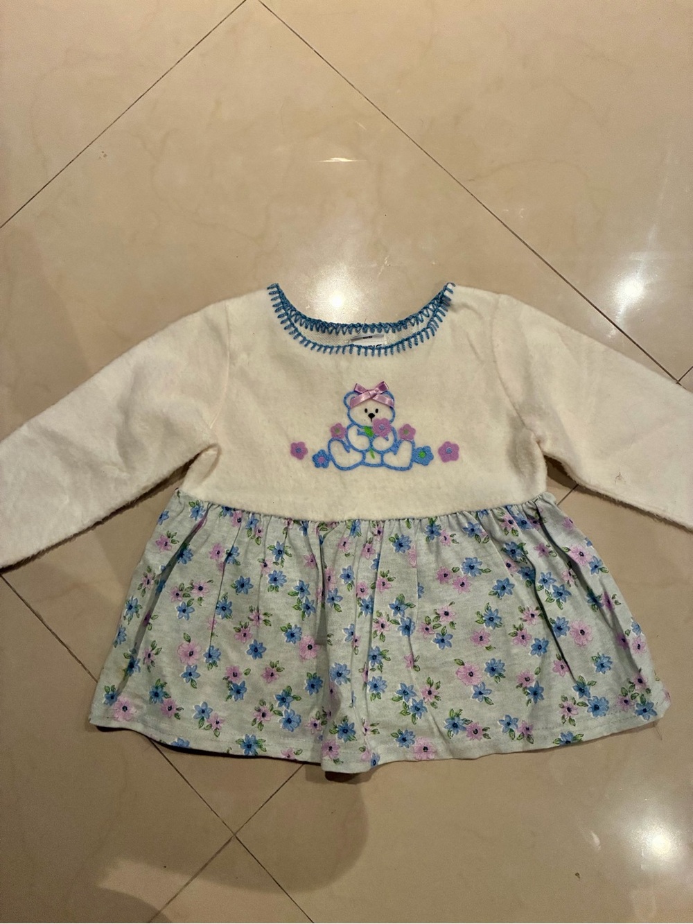 Vintage Basic Editions Long-Sleeve Dress